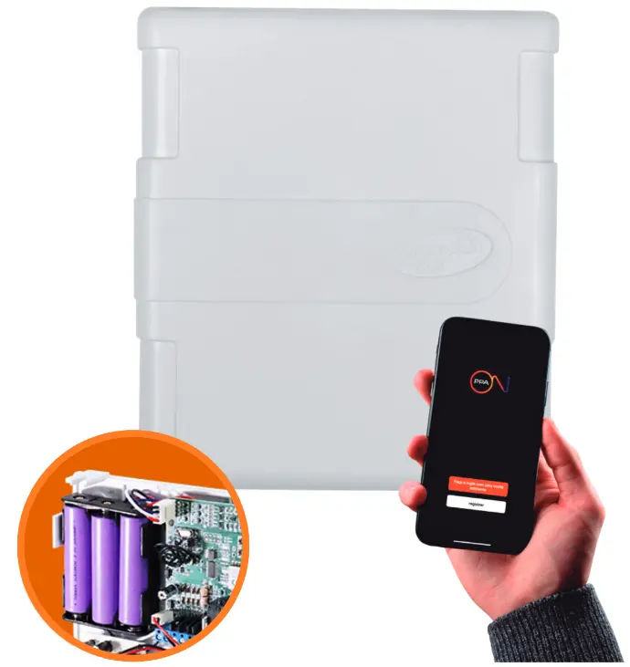 Central Alarma Smart C40 PPA ON- baterías respaldo