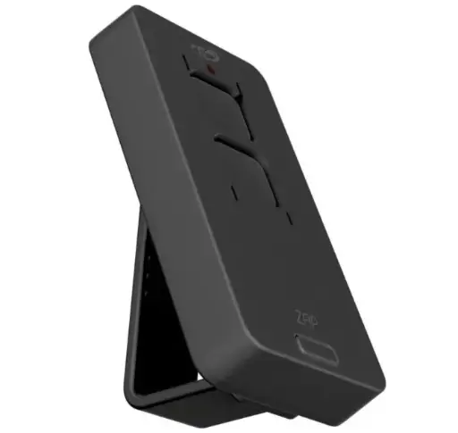 [130040-1] Control remoto 2P (rectangular negro) portón PPA